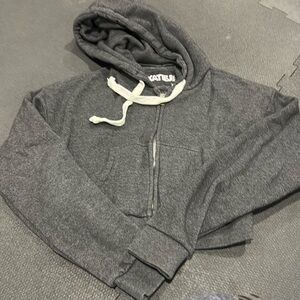 Katie J NYC Girls Dylan Crop Zip up